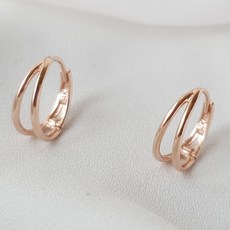 보하 14K 18K 투링 귀걸이 s