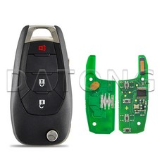 Datong World 자동차 원격 제어 키 쉐보레 크루즈 Avo 트레일블레이저 433MHz ID46 PCF7941E 자동 스마트 교체 플립, 01 2 BT_02 433 MHz