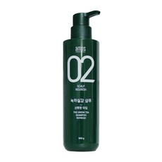 아모스 프로페셔널 녹차실감 샴푸 리프레시 500g 지성, 1개, 500ml