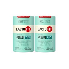 종근당 락토핏 키즈 2g 60포 2통 (4개월분), 2개