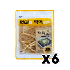 먹태를찍먹 건어포안주 30g x 6개