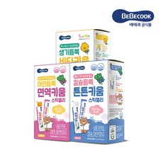 베베쿡 키움 스틱젤리 총 2박스 20g x 28포, 튼튼키움 1박스+비타키움 1박스
