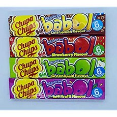 Chupa Chups Soft Bubble Gum 4 Flavor From Europe, 1