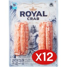대림선 로얄크랩, 12개, 100g