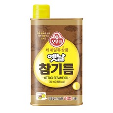 오뚜기 옛날 참기름, 600ml, 3개