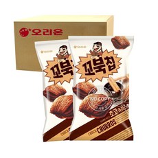 오리온 [박스]꼬북칩 초코츄러스맛65g 24입, 1560g, 1box