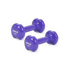 베스코 애플덤벨/미용아령 1kg 세트, 단품