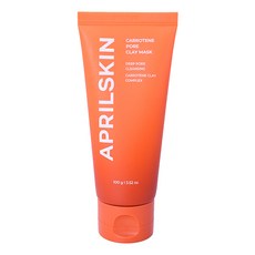 [NEW] 에이프릴스킨 당근 머드팩 APRILSKIN carrotene pore clay mask 100g [정품], 1개, 1개입