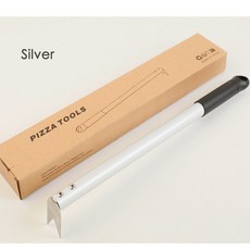 피자도구 PizzAtHome 피자 스피너 터닝 포크 알루미늄 손잡이 뒤집게 야외 도구 오븐 액세서리 17 인치 칼 커터, 없음, 1개