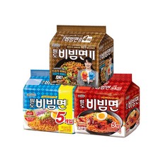 비빔면II+비빔면+비빔면 매운맛, 3개