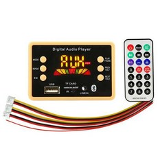 블루투스 5.0 MP3 디코더 보드 모듈 디스플레이 12V 자동차 USB MP3 플레이?, 상세내용참조