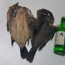 반건조 통영 우럭 자연산 우럭 반 건조 우럭 말린우럭 건우럭 손질우럭 냉동 우럭, 1개, 200-300g 중짜