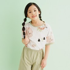 [빌도르] 아동 키즈 스트로베리 래빗 반팔 상하세트 리뷰후기