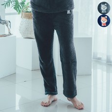 마켓콩 남자 초극세사 밍크 주머니 파자마 수면 바지 잠옷