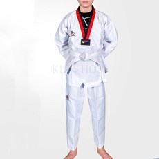 kirahosi 태권도복 아동 어린이 반팔 도복 여름 초보자 훈련 13호 Vplqgg