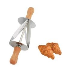 조절식 롤러 크로와상 빵 핀 다기능 슬라이서 반죽 커터 도구, A.1PC, 1개
