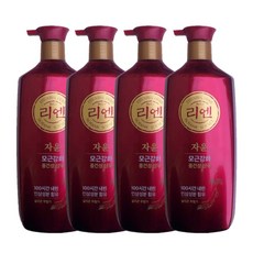 리엔 자윤 모근강화 중건성 샴푸, 4개, 950ml