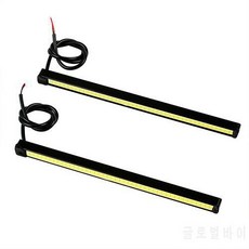 15.5cm LED 알루미늄 주택 COB 자동차 DRL 슈퍼 밝은 주간 러닝 라이트 자동, 상세내용참조