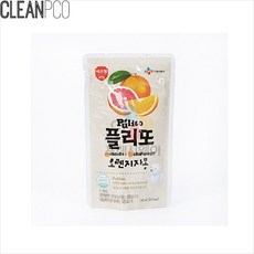 이츠웰 플리또주스130ml 오렌지자몽 자몽주스 오렌, 더반짝리본 1