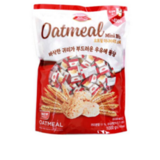 리치 오트밀 미니바이트 스낵, 1000g, 1개