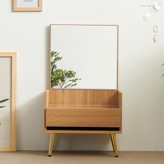 동서가구 이즈 르아즈 500 좌식 화장대, 아카시아 IDD025