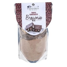 Pudding on the Ritz 푸딩 온더 리츠 트리플 초콜릿 브라우니 믹스, 560g, 2개