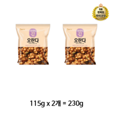 청우식품 오란다, 230g, 20개