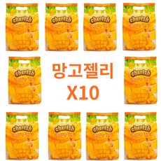 베트남 체리쉬 망고 푸딩 젤리 Cherrish 405g, 10개