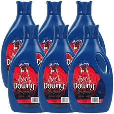  다우니 New 퍼퓸 섬유유연제 패션 2.6L, 6개 