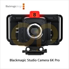 [블랙매직] Blackmagic Studio Camera 6K Pro(EF마운트)