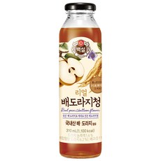 백설 리얼 배도라지청, 310ml, 1개