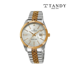 탠디 TANDY 탠디 럭셔리 메탈 손목시계(오스트리아 스톤 식입)T-3921 남자 골드콤비