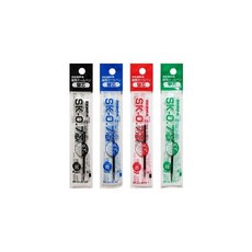 제브라 유성잉크 SK 리필심 0.7mm, 적색, 10개입