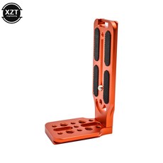 카메라 스탠드 L-브래킷 스태빌라이저 삼각대 액세서리 크래들 헤드 수직 클래퍼, orange, 1개