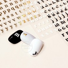 알파벳네일스티커
