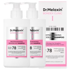 닥터 멜락신 본덱스 단백질 결합 리모델링 샴푸, 2개, 400ml