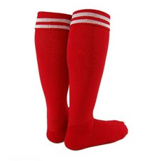 애 니 애 니 옷 양말 러 블 리 걸 스 '1pair knee 하 이 스포츠 socks for baseball soccer lacrosse 002 s 레 드