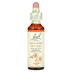 Bach 오리지널 꽃 요법 락 로즈 20ml, 1개