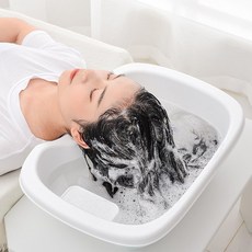 버블 헤어 워시 대야 환자 세발기, 없음, 1개