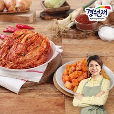 [KT알파쇼핑][경원재 진미령]100% 국내산 농산물로 만든 포기김치 5kg + 깍두기 3Kg