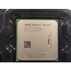 AMD Athlon 64 X2 6000+ 듀얼 코어 3.1 GHz ADV6000IAA5DO 89W 소켓 AM2 AM2+ 저소음