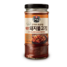 백설 매콤한 돼지 불고기 양념, 290g, 8개