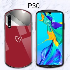필젠 핸드폰풀커버케이스 DZ 화웨이 핸드폰케이스 P40PRO 화장거울 면 유리 P30PRO 거울있음 자 타원형 P20PRO