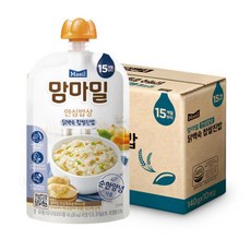 맘마밀 이유식 15개월 닭백숙 찹쌀진밥140g x 10팩, 10개, 140g - 맘마밀15개월