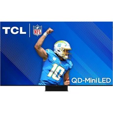 TCL 75인치 QM85 QLED 4K 스마트 QD 미니 LED TV with Google 75QM851G 2024 모델 돌비 비전 IQ HDR 애트모스 240Hz까지의 게임