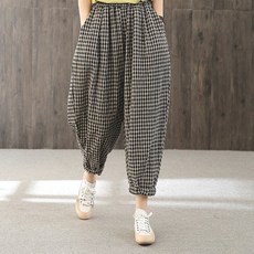 로즈매더 여름 주름 플리츠 와이드 팬츠 그린면면마 체크블루머 봄름 슬림 스판 슬