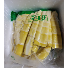 삶은 죽순 1kg (진공팩) 생죽순 깐죽순 삶은죽순 죽순찜 죽순나물 [원산지:국내산], 2kg, 1개