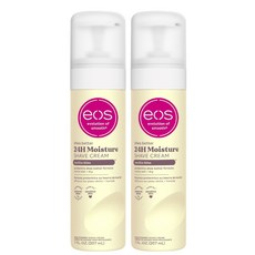eos 시어버터 부드럽고 촉촉한 여성용 면도 크림 - 바닐라 블리스 207ml 2개