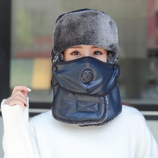 콤마 귀달이모자 가다 9알 관광 보온 장비 여성 겨울 바람막이 방수 두터운 융털 동북 영하 40
