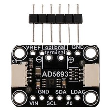 AD5693R 브레이크아웃 보드 I2C 인터페이스 16 비트 DAC 모듈 STEMMA QT Qwiic과 호환 가능, 한개옵션0, 한개옵션1, 1개